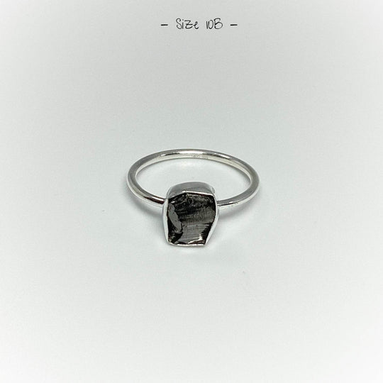 Raw Elite Shungite Ring - Rocks and Gems Canada