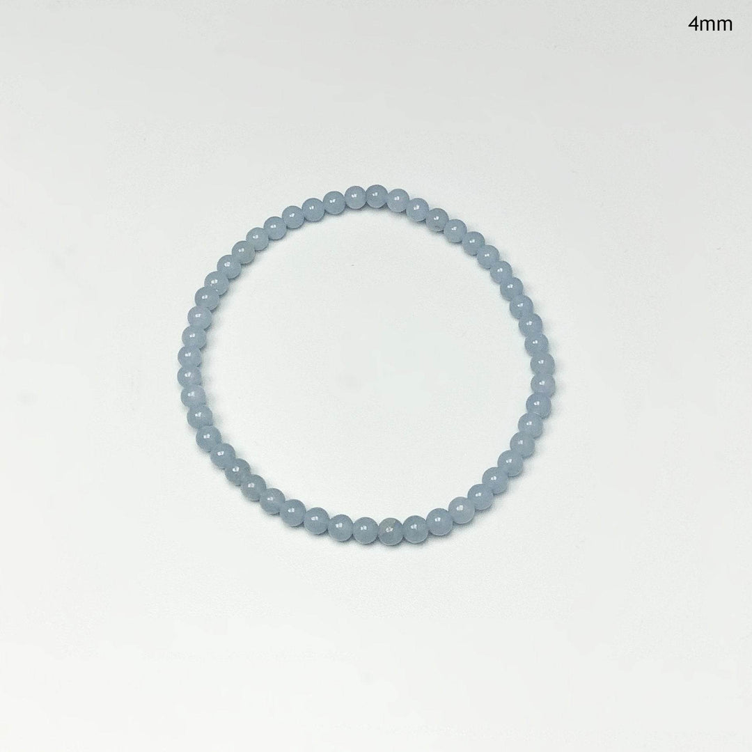 Angelite Beaded Bracelet - Rocks and Gems Canada