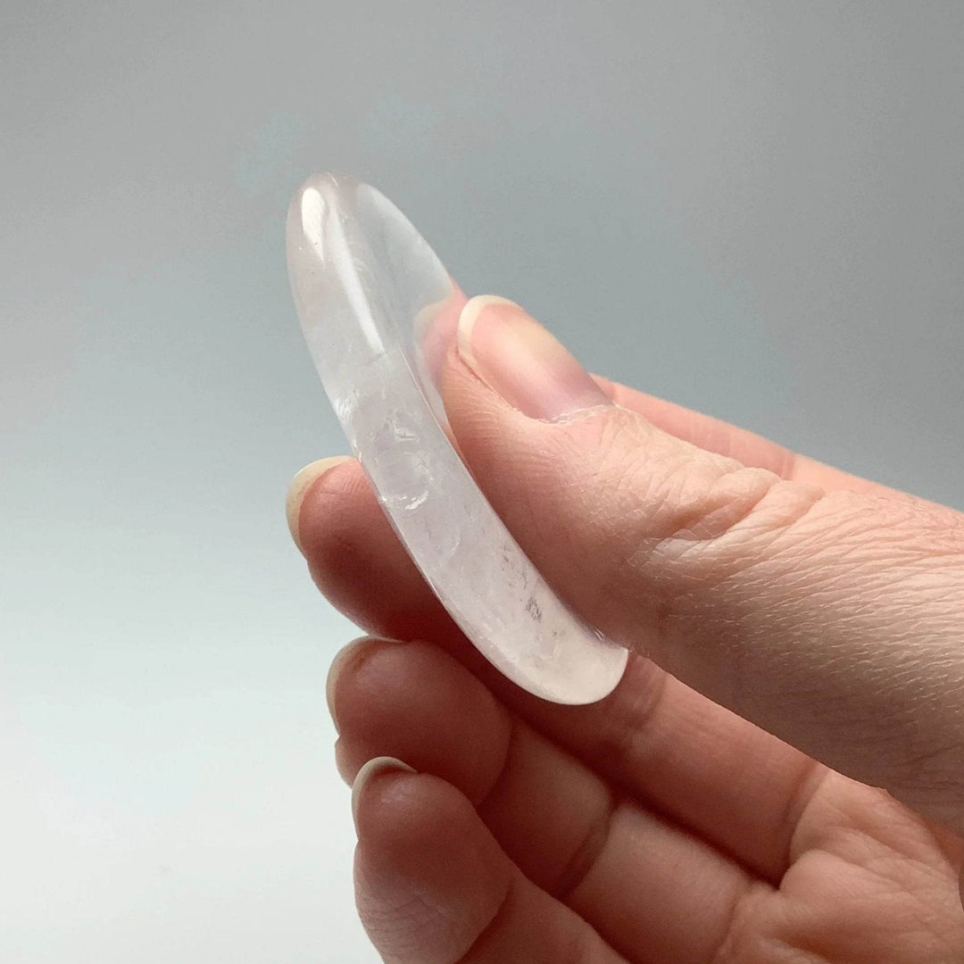 Worry Stone - Milky Quartz - Rocks and Gems Canada