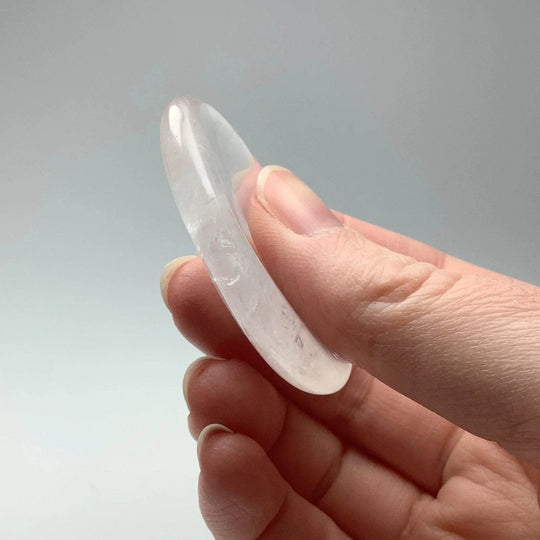 Worry Stone - Milky Quartz - Rocks and Gems Canada