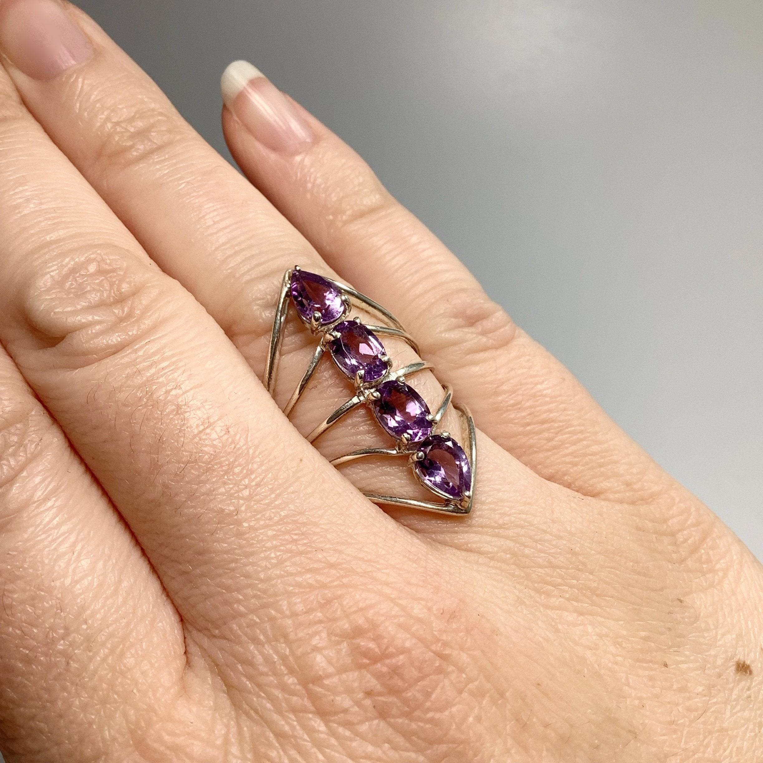 Amethyst Ring - Rocks and Gems Canada