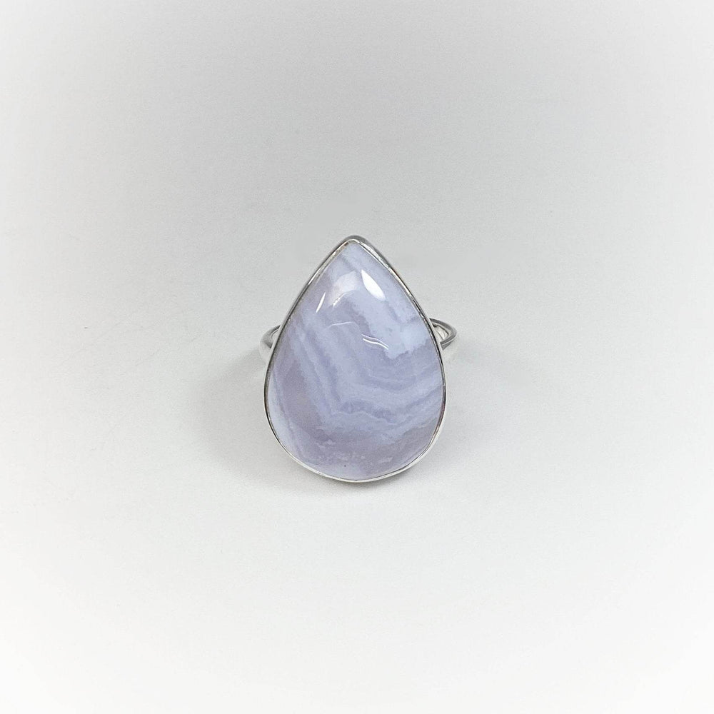 Blue Lace Agate Ring - Rocks and Gems Canada