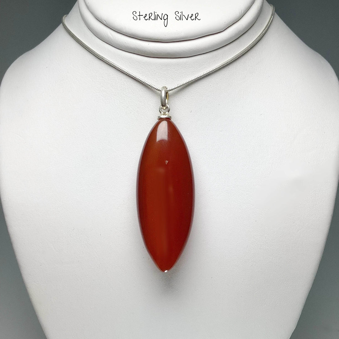 Carnelian Agate Pendant - Rocks and Gems Canada