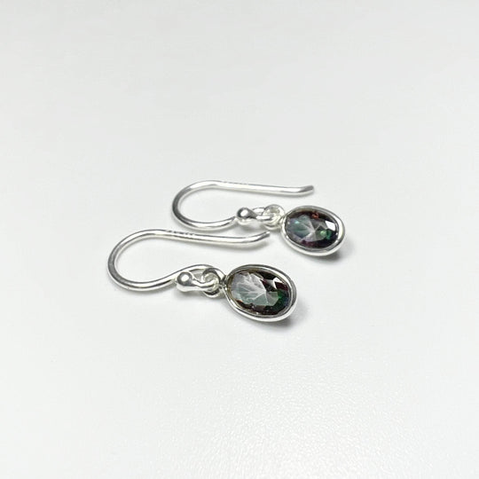 Mystic Topaz Dangle Earrings - Rocks and Gems Canada