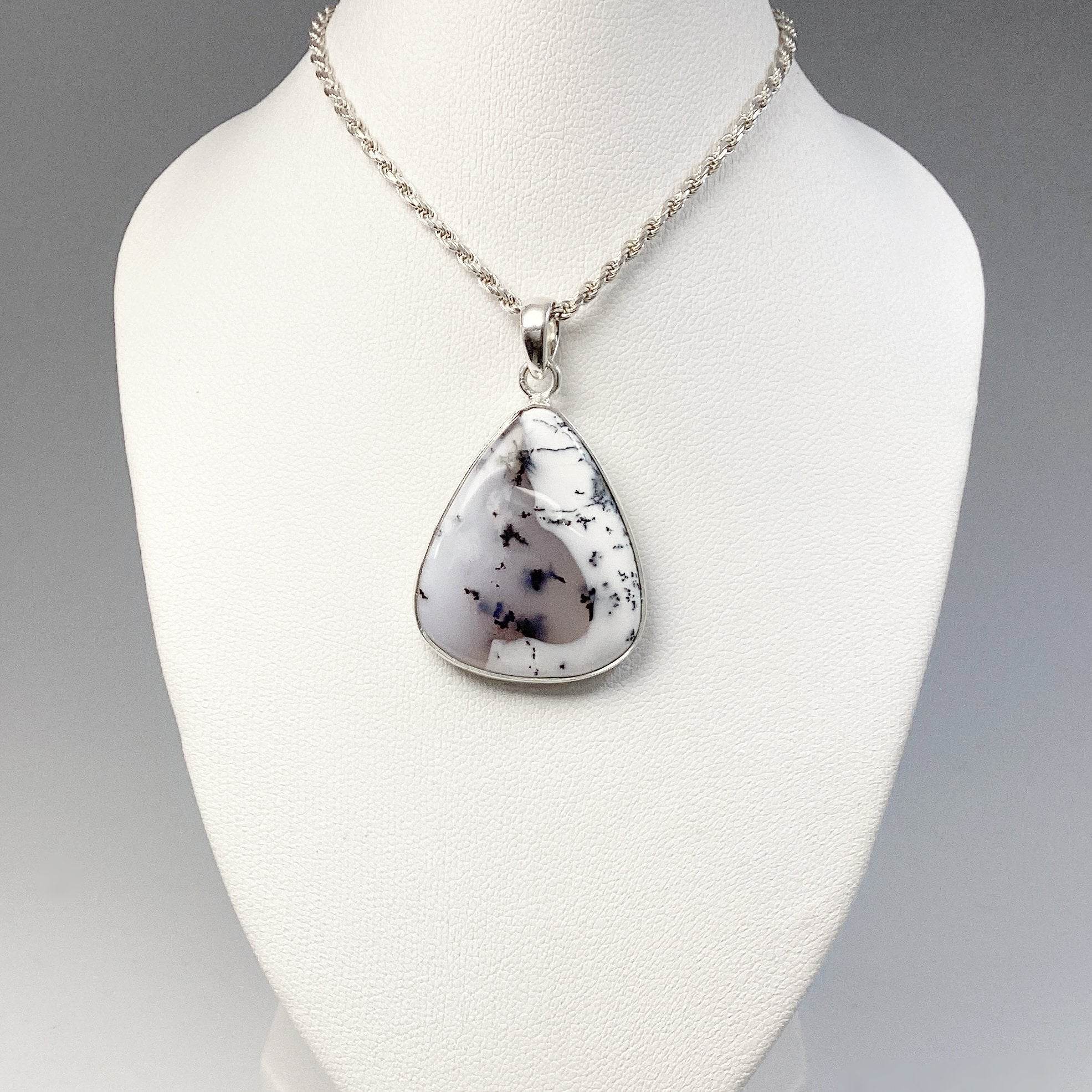 Dendritic Opal Pendant - Rocks and Gems Canada