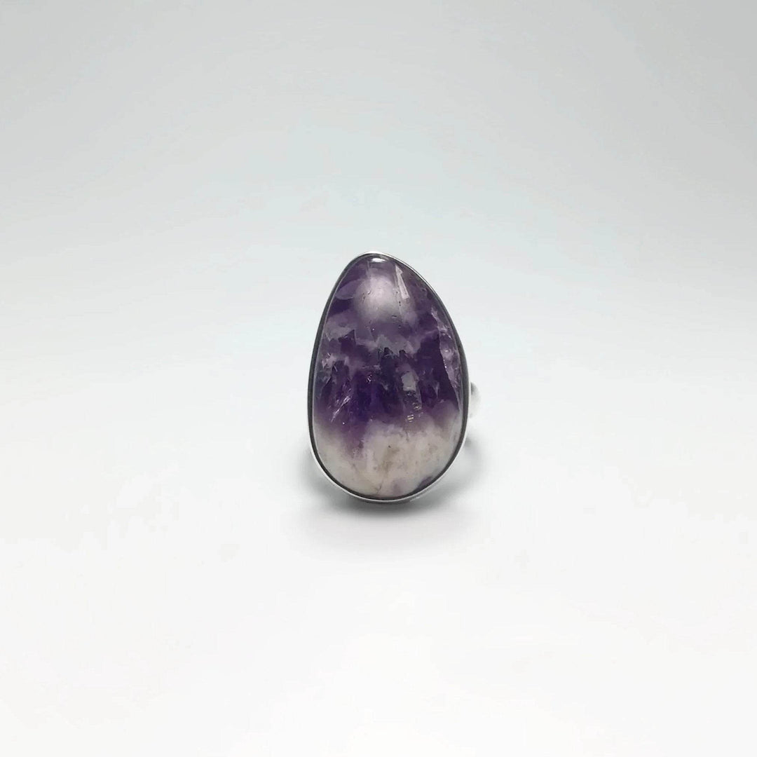 Chevron Amethyst Ring - Rocks and Gems Canada