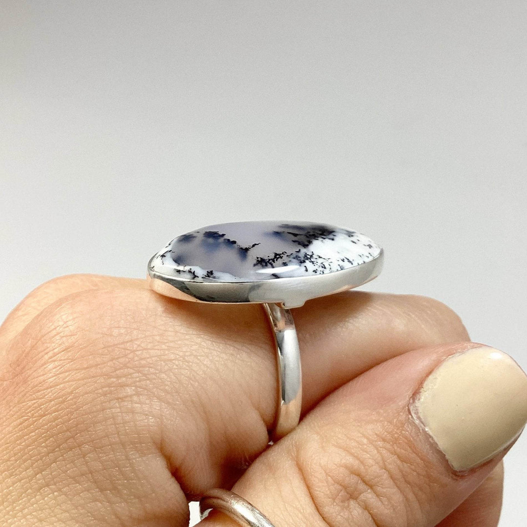 Dendritic Opal Ring - Rocks and Gems Canada