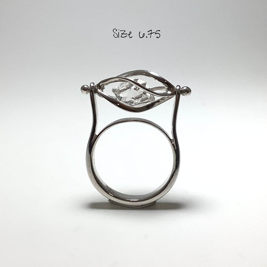 Herkimer Diamond Ring - Rocks and Gems Canada