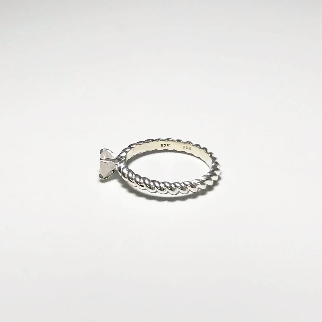 Rainbow Moonstone Ring - Rocks and Gems Canada