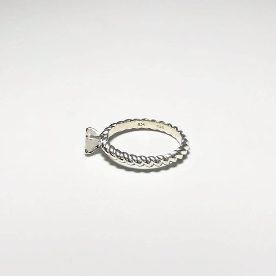 Rainbow Moonstone Ring - Rocks and Gems Canada