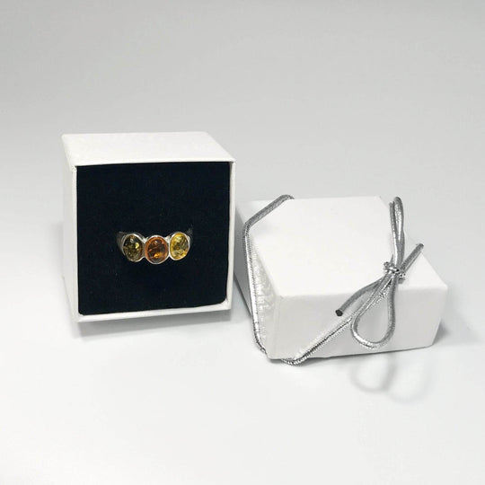 Mixed Amber Ring - Rocks and Gems Canada