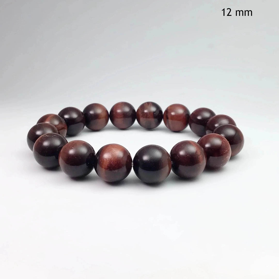 Red Tiger Eye Beaded Bracelet - Rocks and Gems Canada
