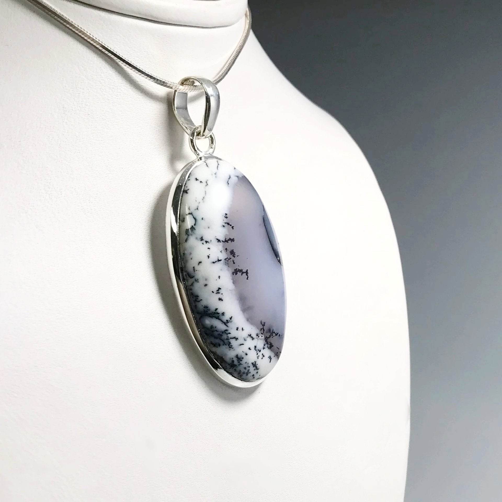 Dendritic Opal Pendant - Rocks and Gems Canada