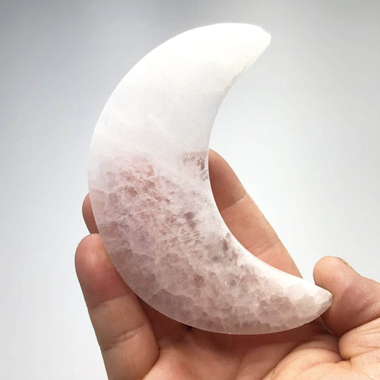 Selenite Half-Moon - Rocks and Gems Canada