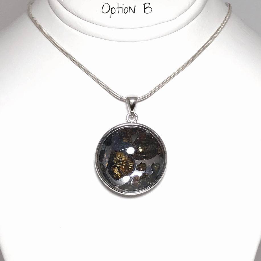 Sericho Meteorite Pendant - Rocks and Gems Canada