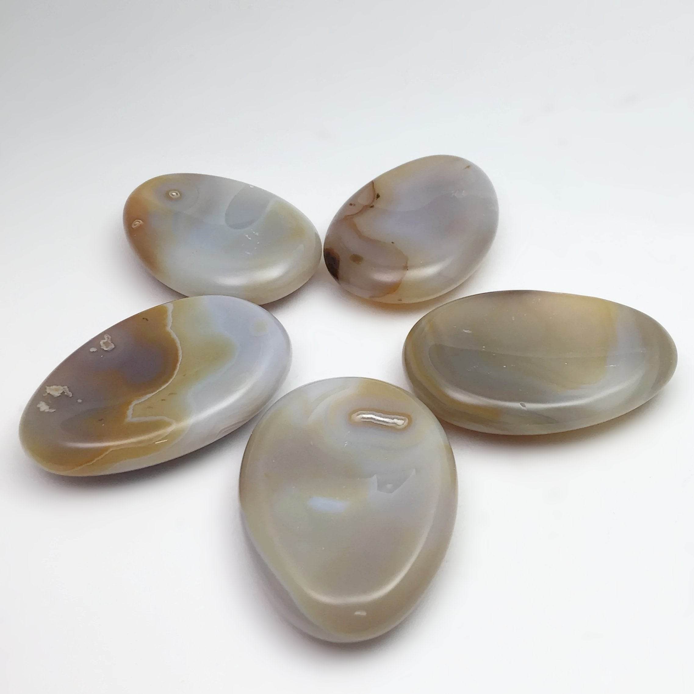 Worry Stone - Natural Agate - Rocks and Gems Canada