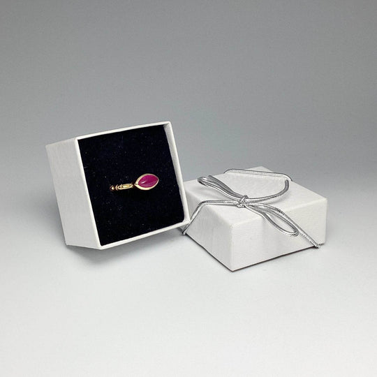 Pink Jade Ring - Rocks and Gems Canada