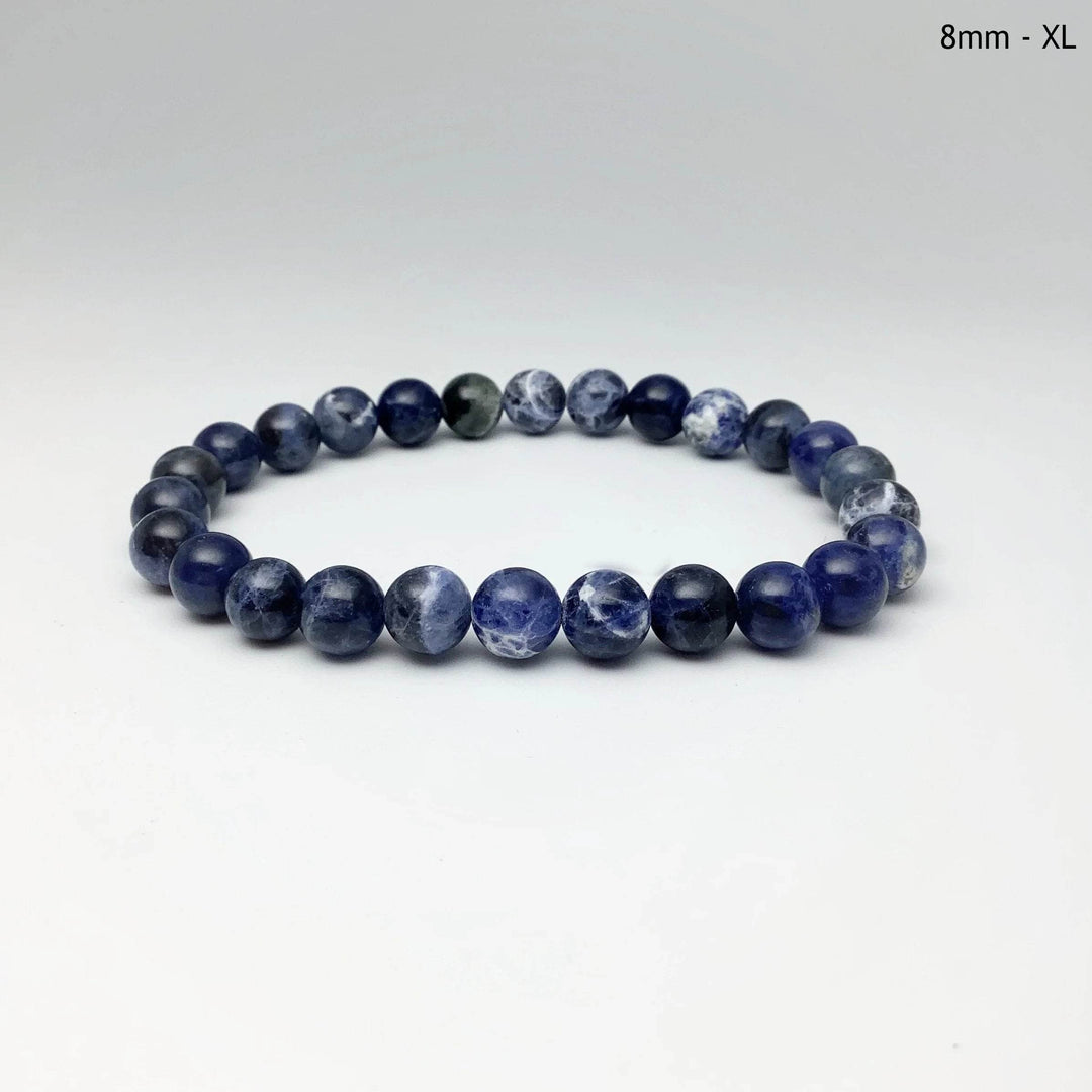 Sodalite Beaded Bracelet - Rocks and Gems Canada