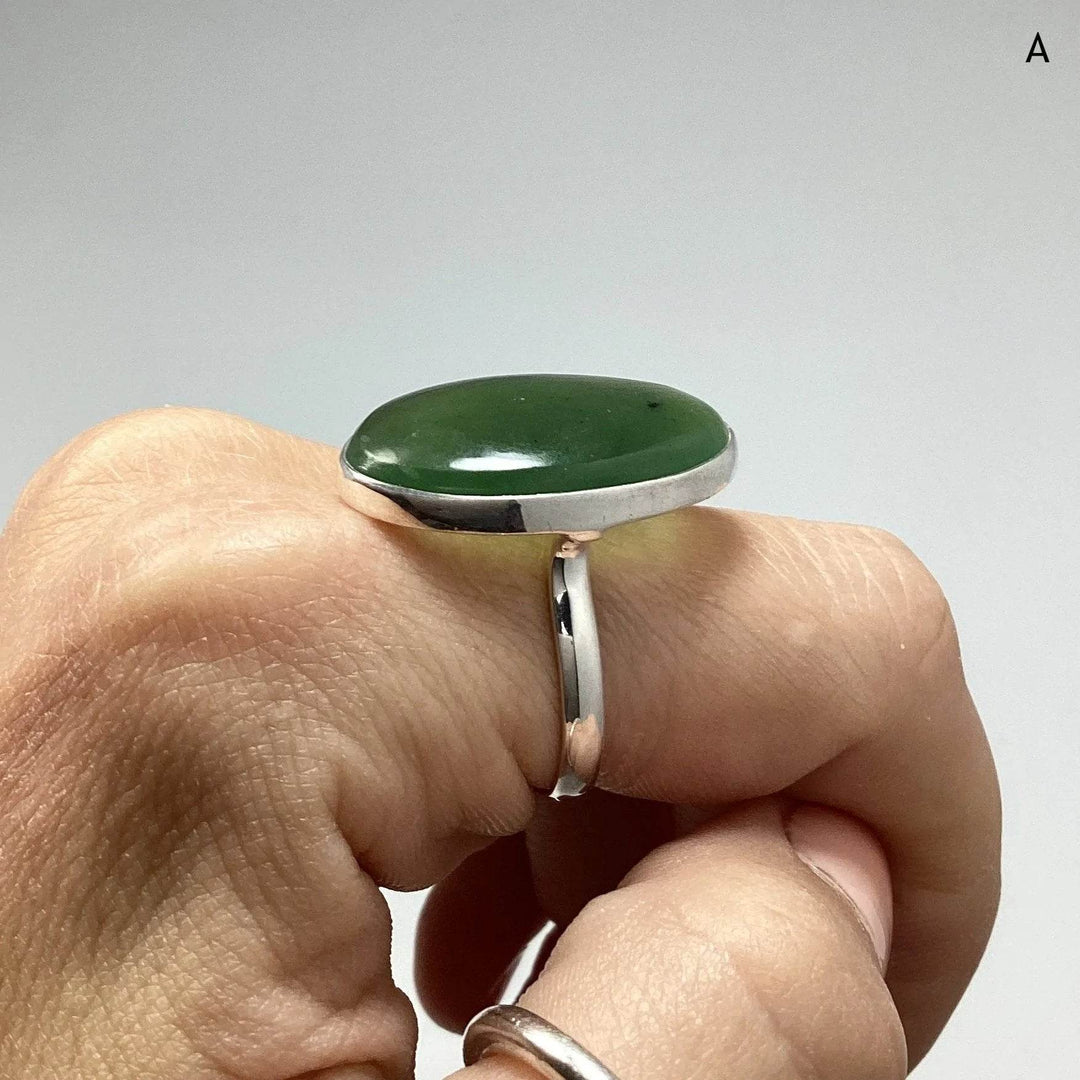 Canadian Jade Ring - Rocks and Gems Canada