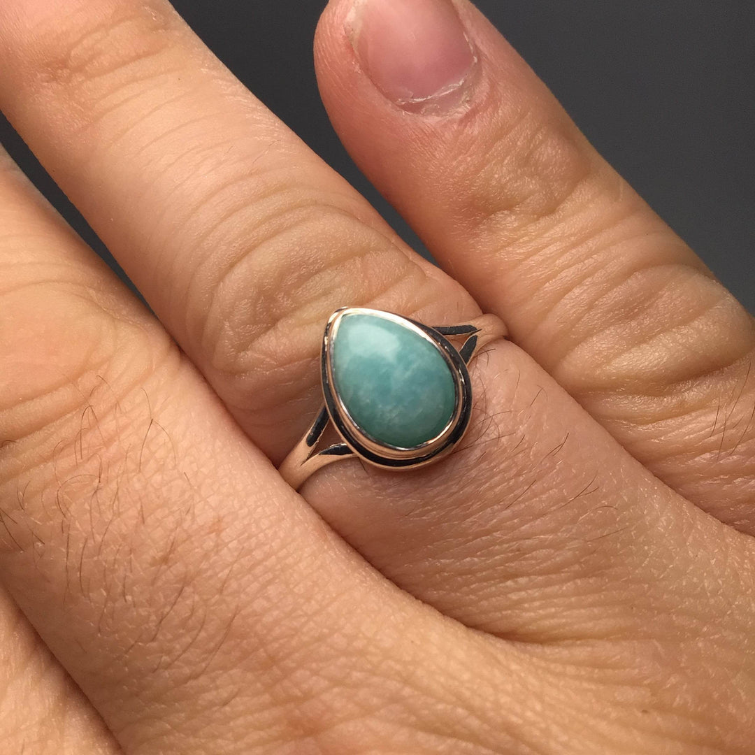 Amazonite Ring - Rocks and Gems Canada
