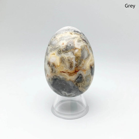 Crazy Lace Agate Egg - Rocks and Gems Canada