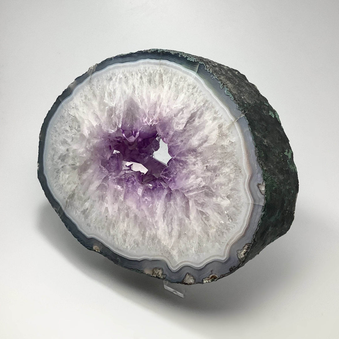 Amethyst Geode Slice - Rocks and Gems Canada