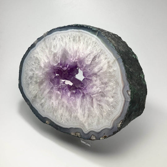 Amethyst Geode Slice - Rocks and Gems Canada