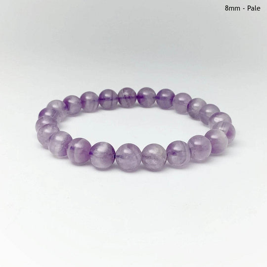 Chevron Amethyst Beaded Bracelet - Rocks and Gems Canada