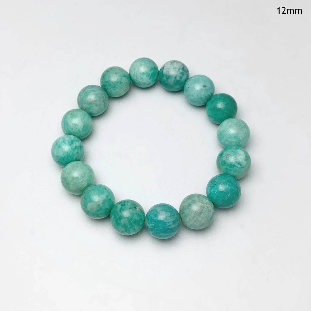 Striped Amazonite Beaded Bracelet - Rocks and Gems Canada