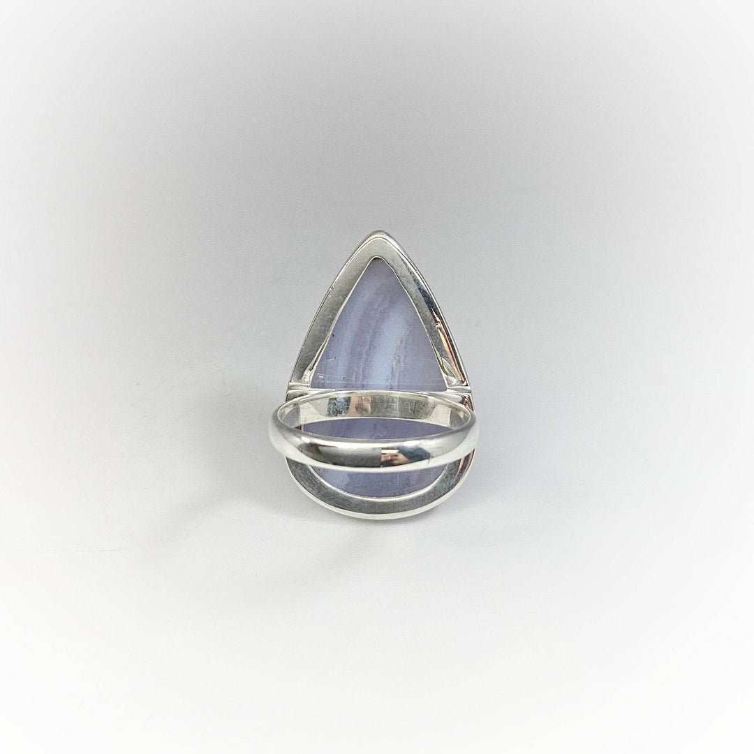 Blue Lace Agate Ring - Rocks and Gems Canada