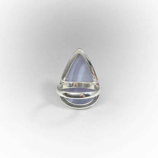 Blue Lace Agate Ring - Rocks and Gems Canada