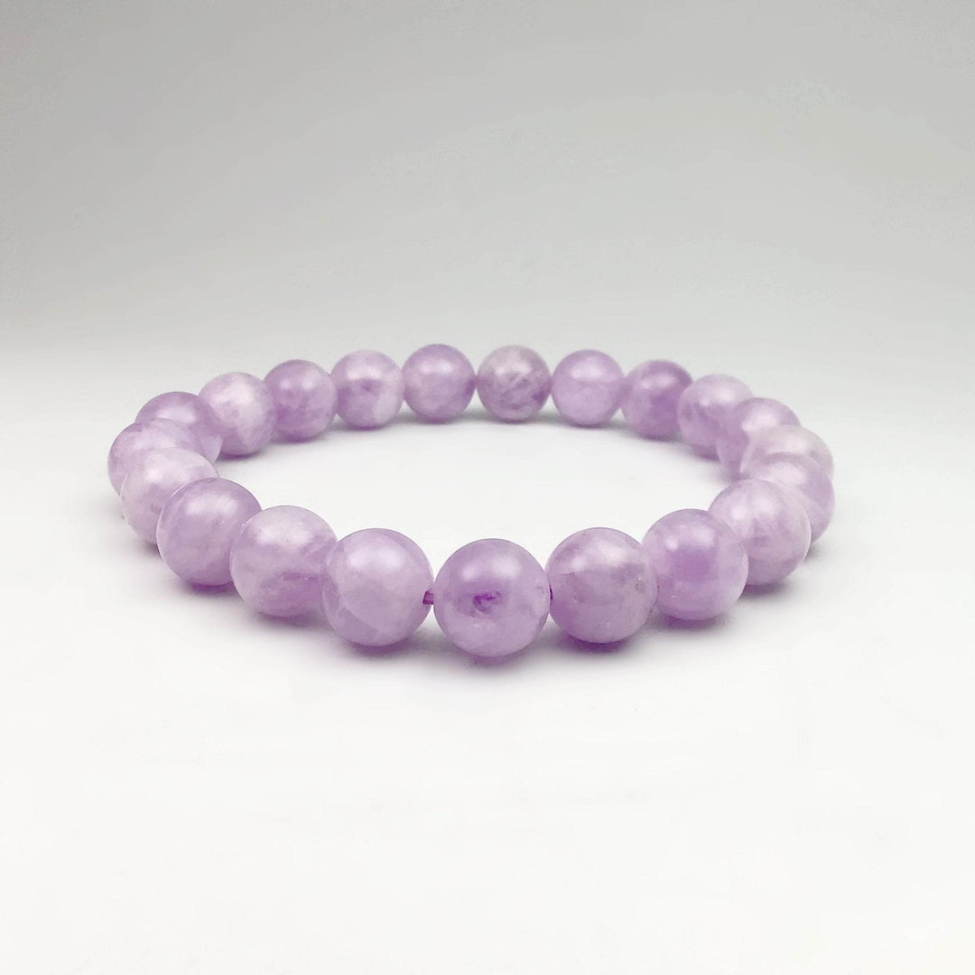 Lavender Amethyst Beaded Bracelet - Rocks and Gems Canada
