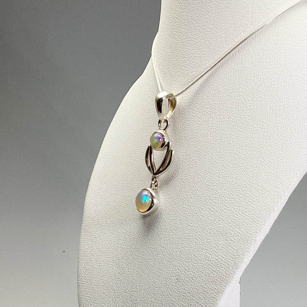 Fire Opal Pendant - Rocks and Gems Canada