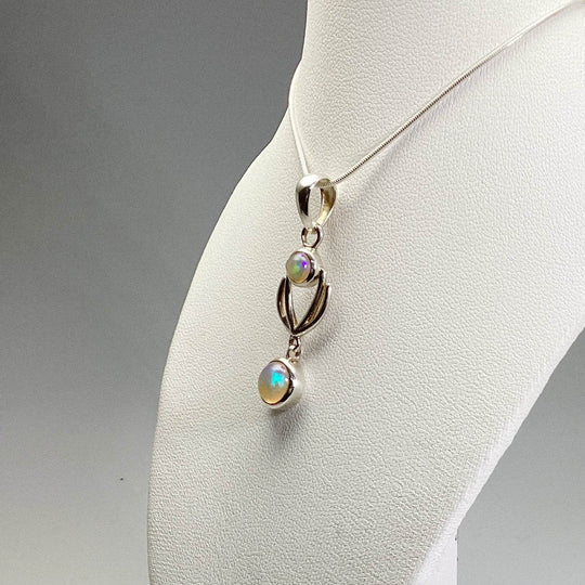 Fire Opal Pendant - Rocks and Gems Canada