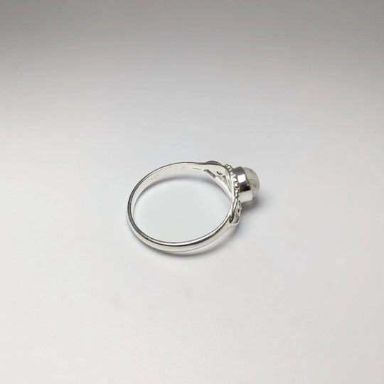 Rainbow Moonstone Ring - Rocks and Gems Canada