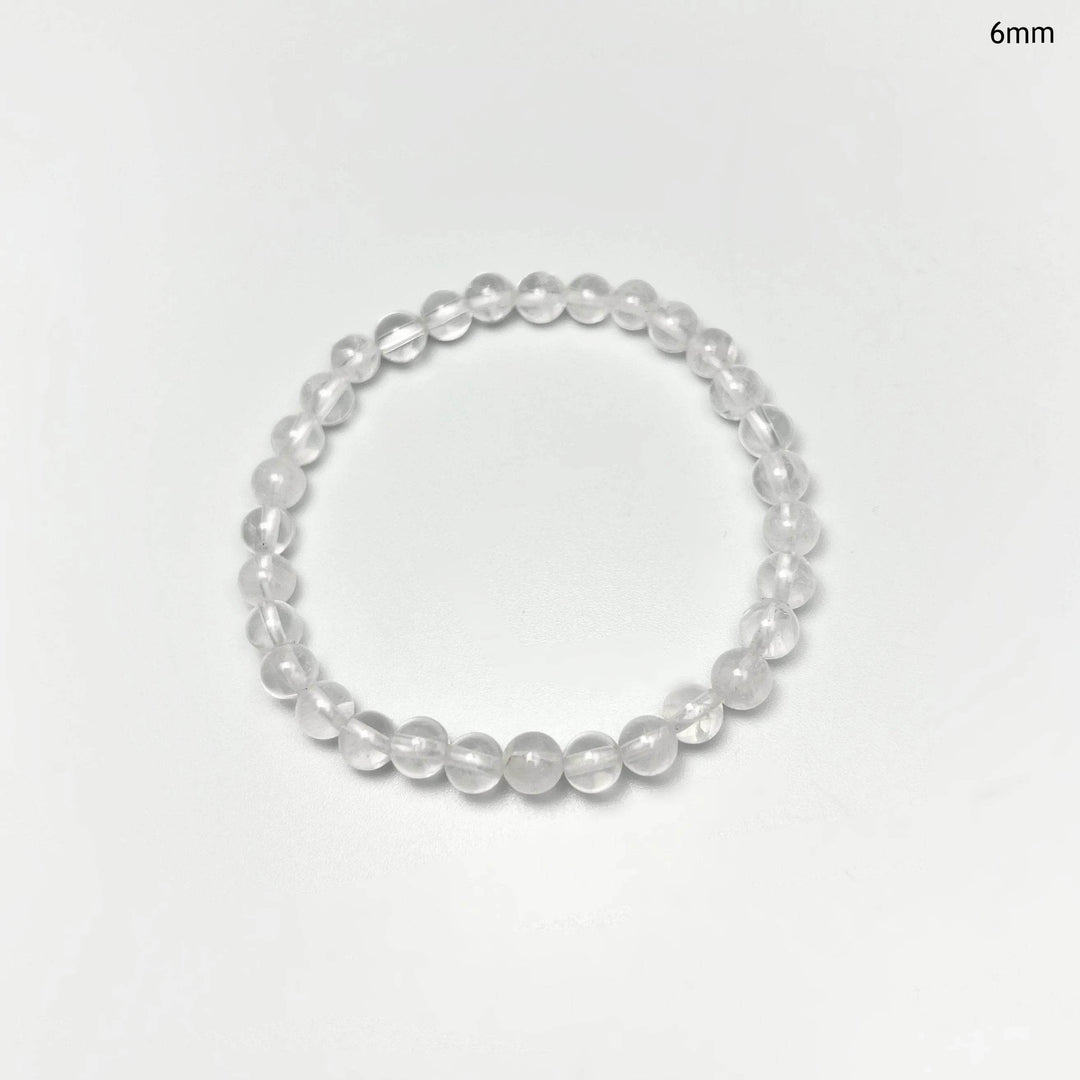 Girasol Milky Quartz Beaded Bracelet - Rocks and Gems Canada