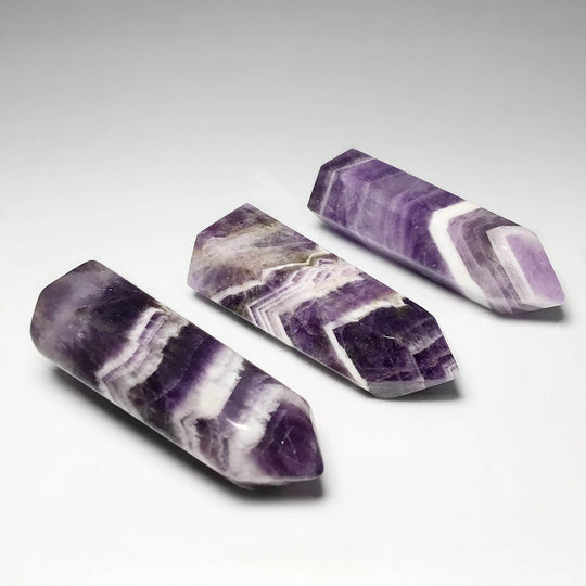 Chevron Amethyst Point - Rocks and Gems Canada