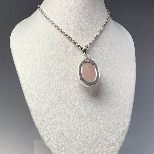 Rose Quartz Pendant - Rocks and Gems Canada