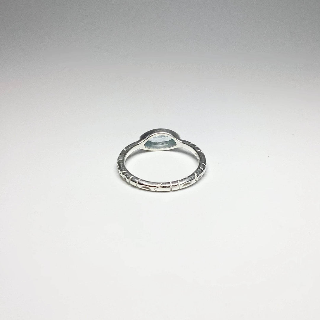 Blue Topaz Ring - Rocks and Gems Canada