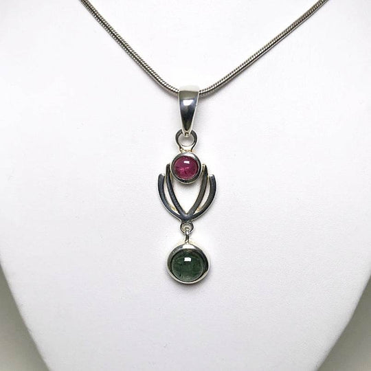 Mixed Tourmaline Pendant - Rocks and Gems Canada