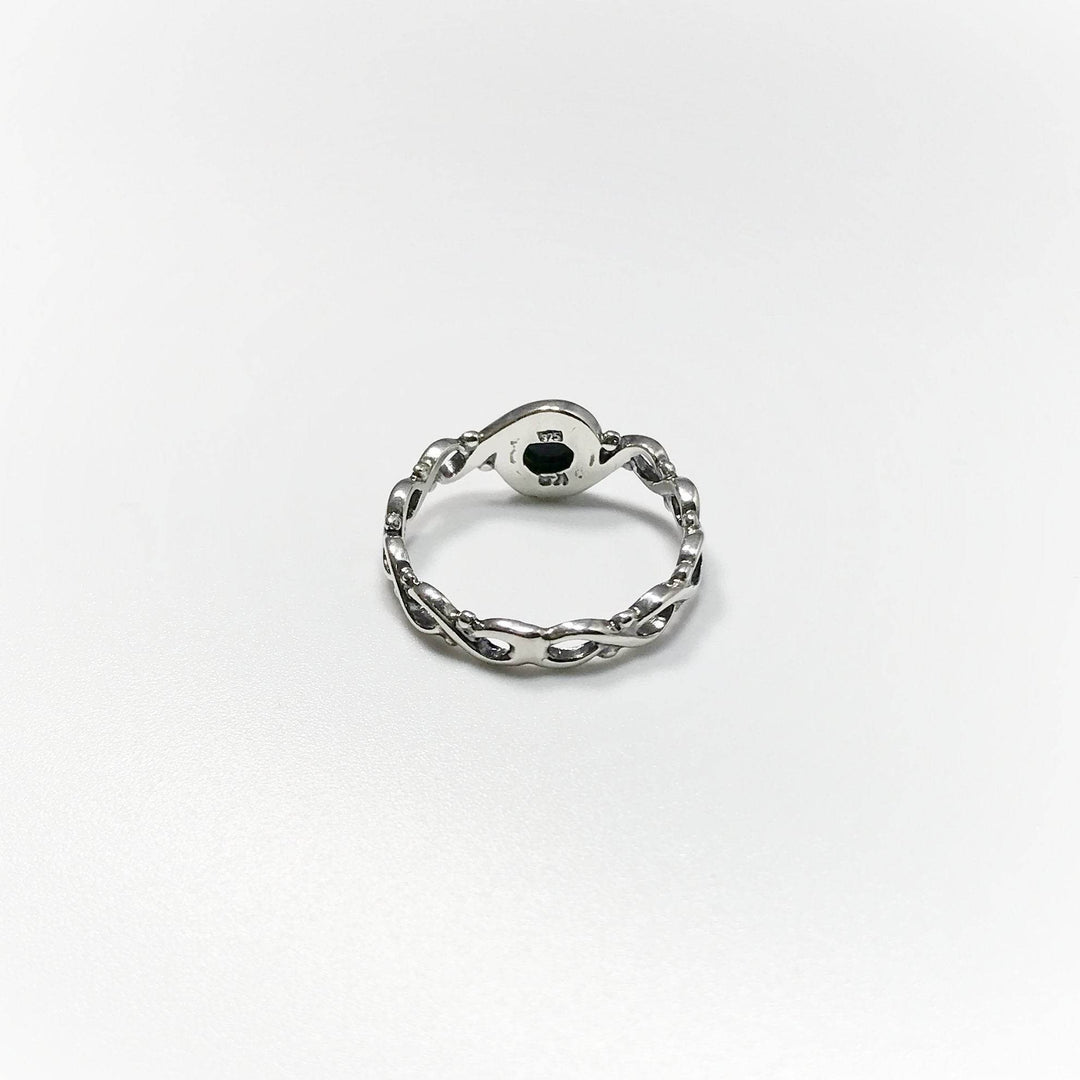 Green Amber Ring - Rocks and Gems Canada