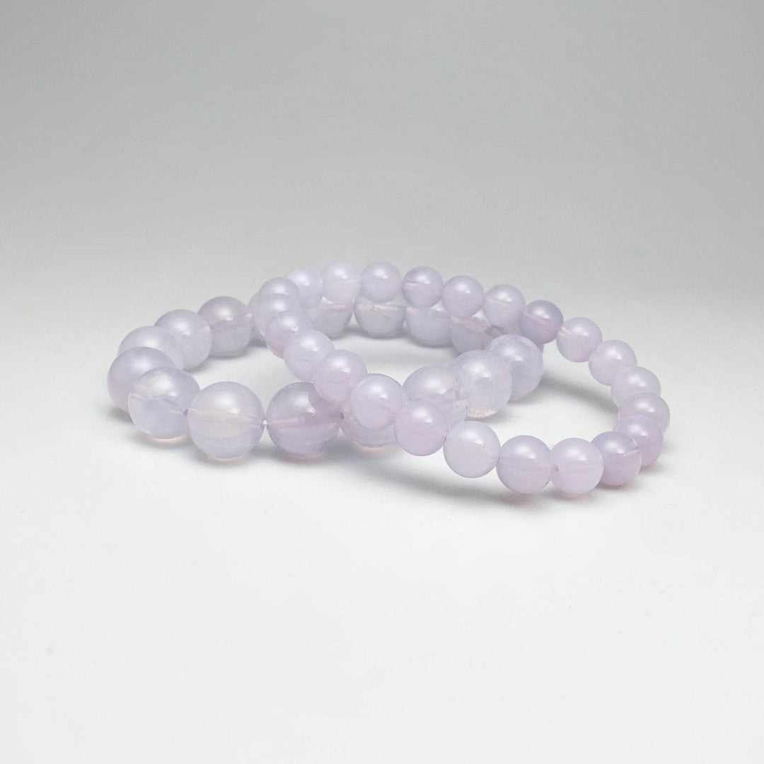 Moon Amethyst Beaded Bracelet - Rocks and Gems Canada