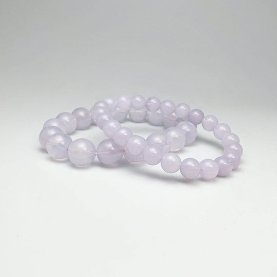 Moon Amethyst Beaded Bracelet - Rocks and Gems Canada
