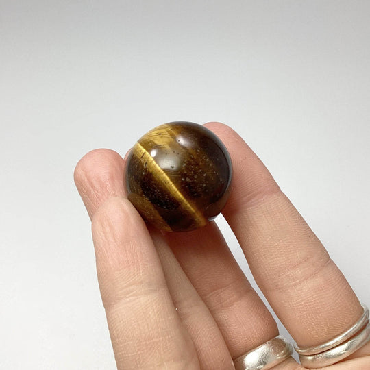 Tiger Eye Sphere - Rocks and Gems Canada