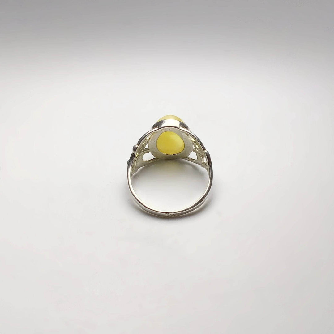 Butterscotch Amber Ring - Rocks and Gems Canada