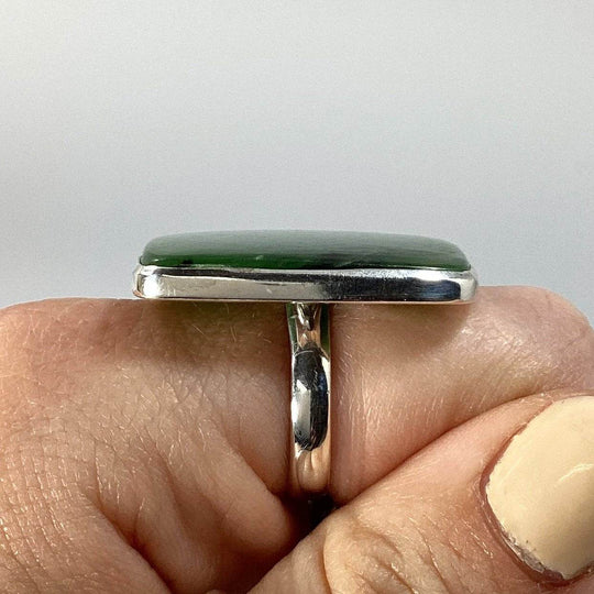 Canadian Jade Ring - Rocks and Gems Canada