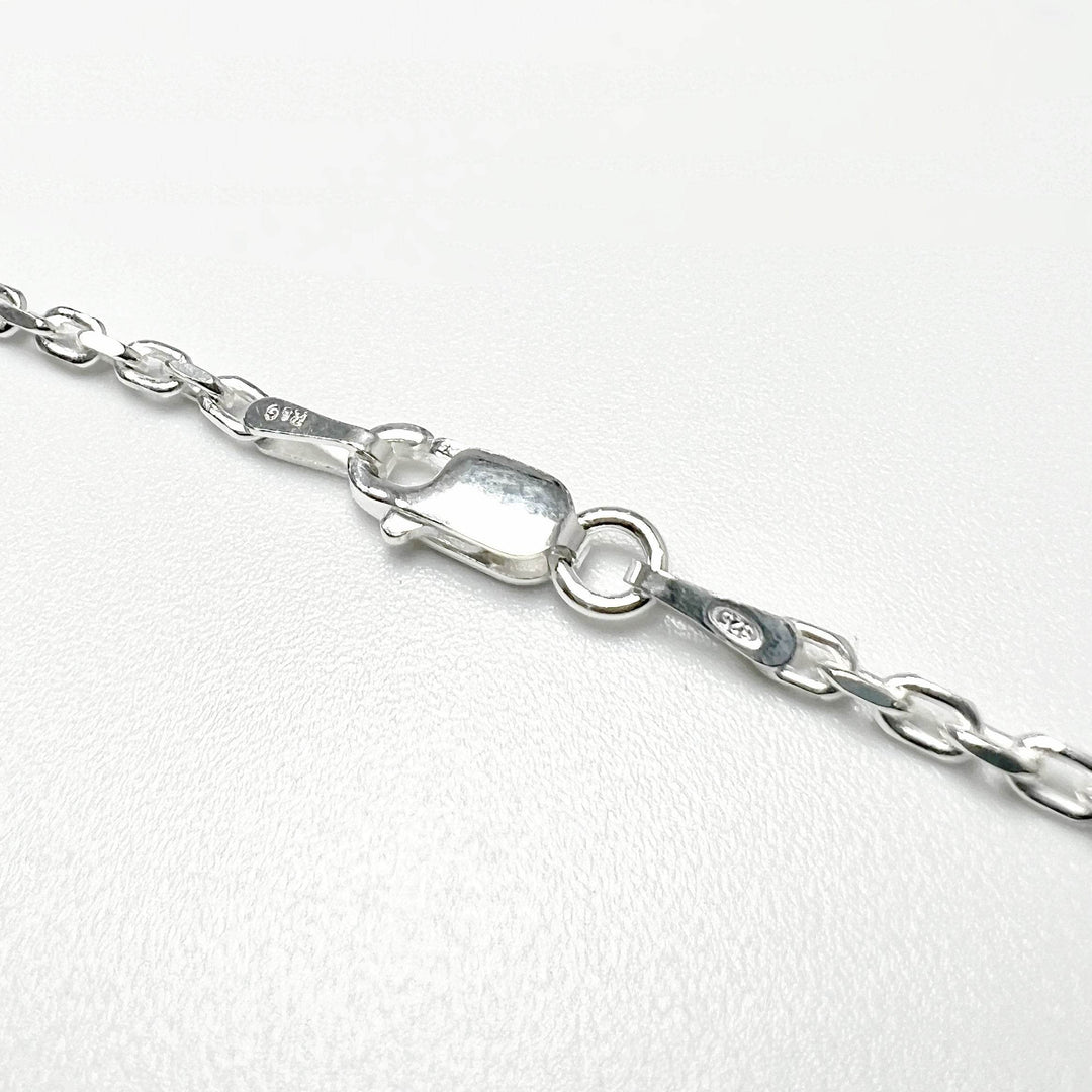 Sterling Silver Chain - Anchor Style - Rocks and Gems Canada