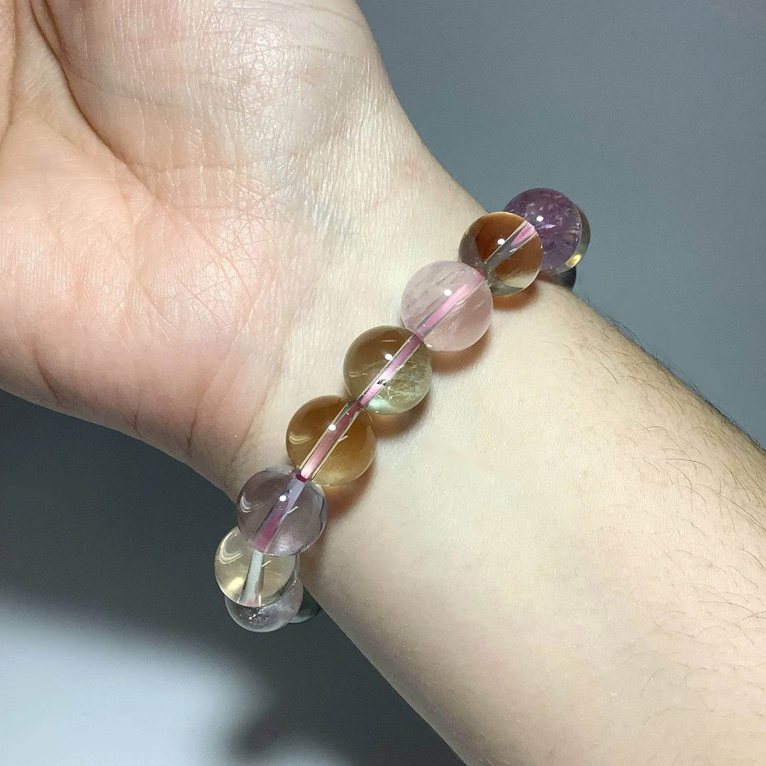 Multistone Beaded Bracelet - 12mm - Rocks and Gems Canada