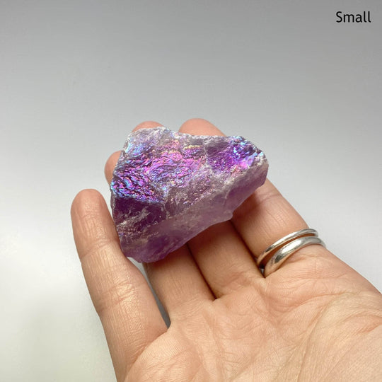 Rainbow Amethyst Rough Chunk - Rocks and Gems Canada