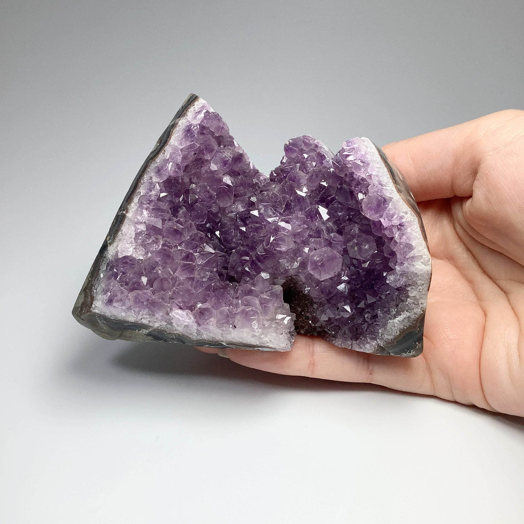 Amethyst Druze Cluster Mountain Carving - Rocks and Gems Canada